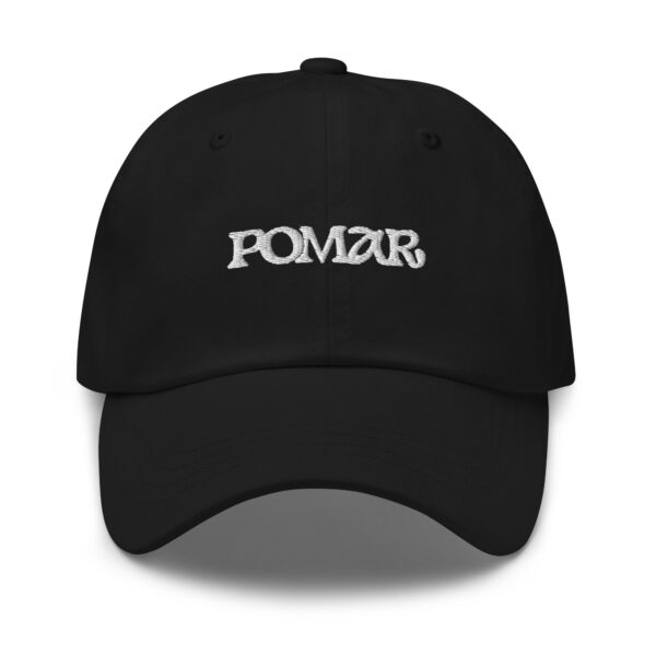 Baseball cap with embroided logo - POMAR - dark colors - Image 2