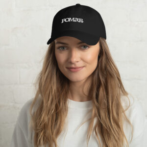 Baseball cap with embroided logo - POMAR - dark colors