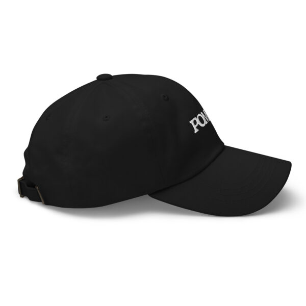 Baseball cap with embroided logo - POMAR - dark colors - Image 3