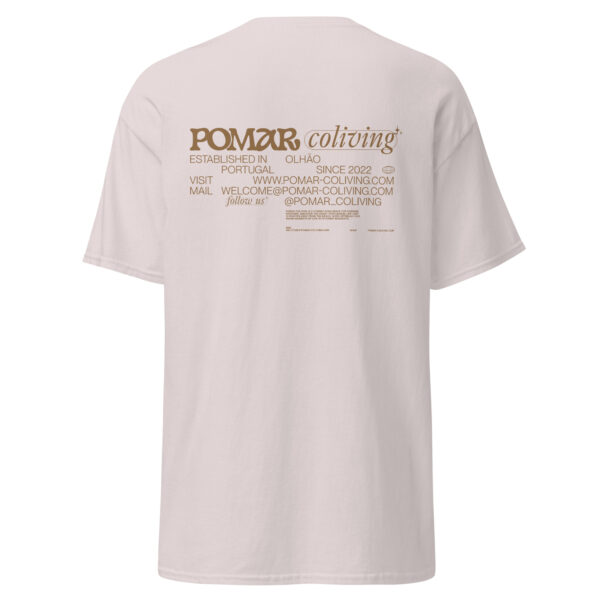 Classic tee - POMAR coliving OG - light colors - Image 8