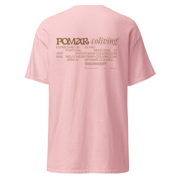 Classic tee - POMAR coliving OG - light colors - Image 5