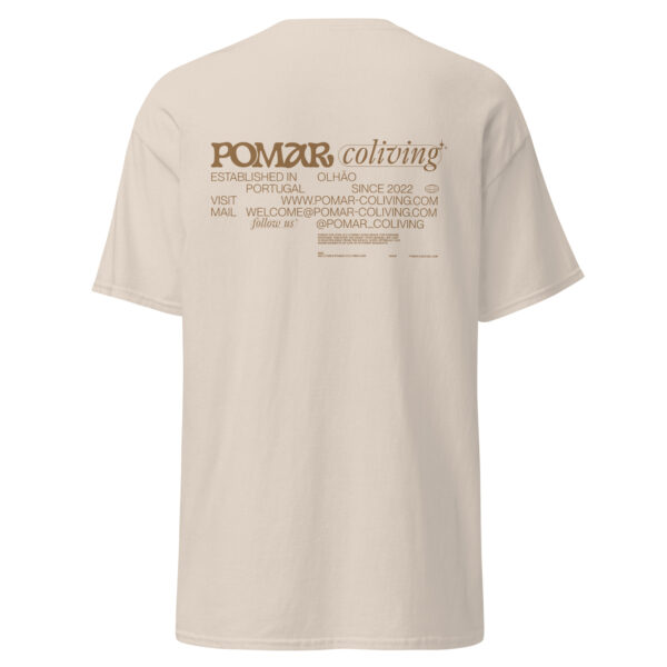 Classic tee - POMAR coliving OG - light colors - Image 2